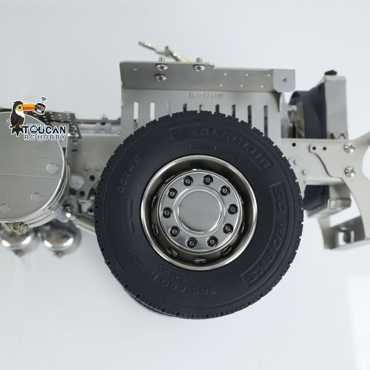 4x4 1/14 Metal Chassis for RC Tractor Truck R620 R730