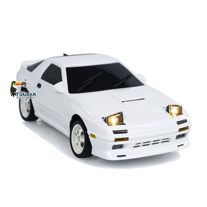 Fast Shipping LDRC 1/18 RX7 RC Racing Car RWD Gyroscope Wireless Control Drift Vehicles LD1802