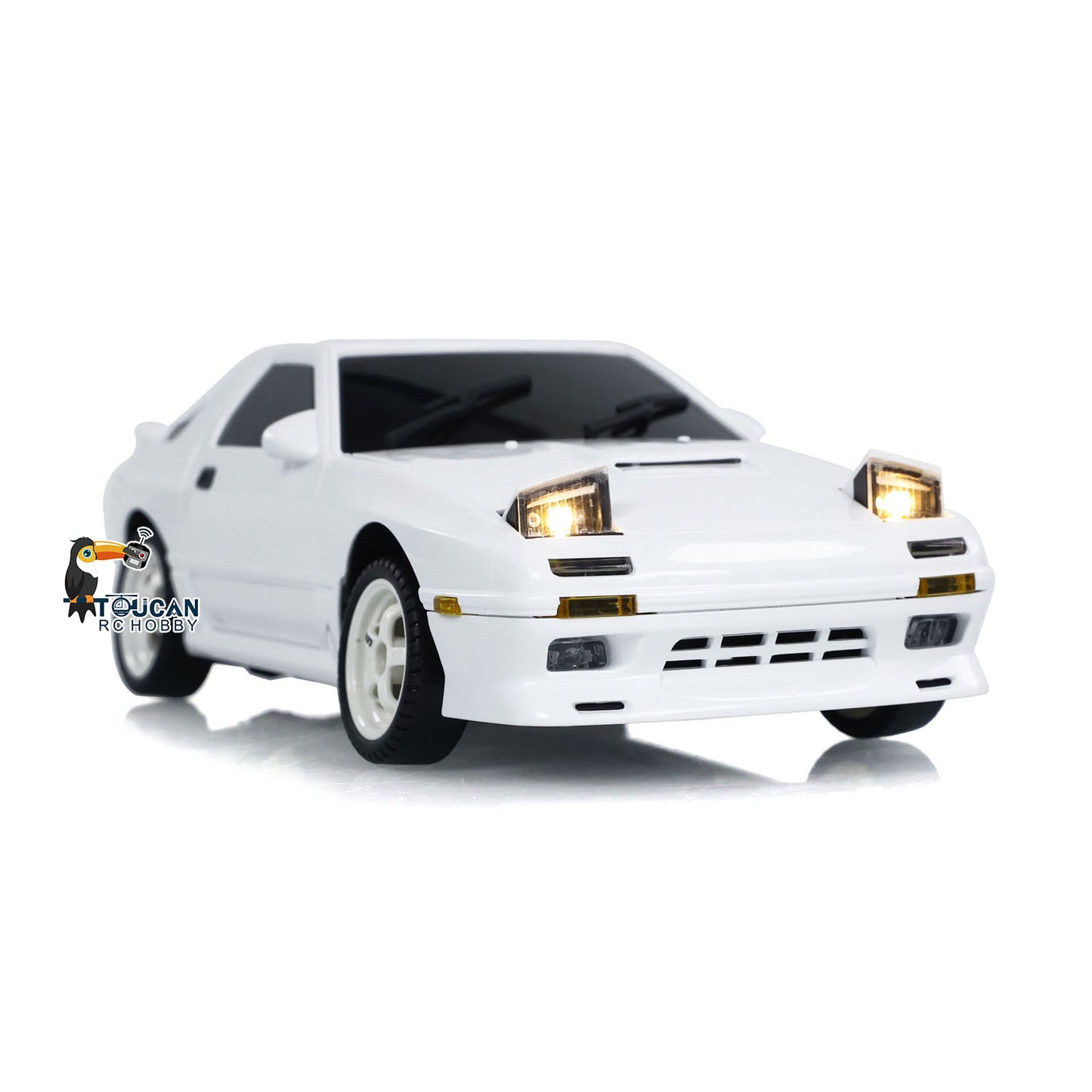 Fast Shipping LDRC 1/18 RX7 RC Racing Car RWD Gyroscope Wireless Control Drift Vehicles LD1802