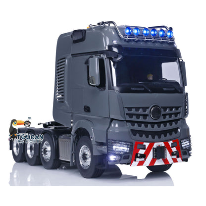 LESU 1/14 Metal 8x8 Painted Assembled RC Tractor Truck Metal Chassis 20130010B With Sound Light System