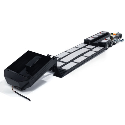 4-Axle Metal Extendable Semi-trailer for 1/14 RC Tractor Truck