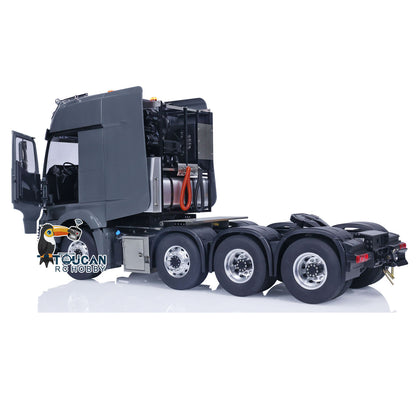 LESU 1/14 Metal 8x8 Painted Assembled RC Tractor Truck Metal Chassis 20130010B With Sound Light System