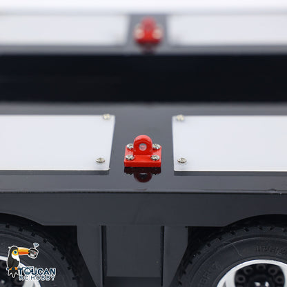 4-Axle Metal Extendable Semi-trailer for 1/14 RC Tractor Truck