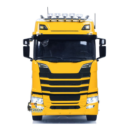 770S 10x10 1/14 Grue hydraulique RC Voiture à benne basculante Camion à benne basculante complet en métal RTR Batterie