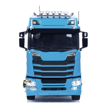 10x10 Metal Chassis 770S 1/14 RC Hydraulic Dump Truck Crane Full Tipper Machine