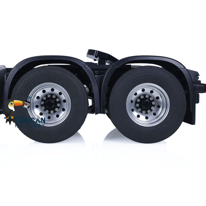 TOUCAN 1/14 RC Tractor Truck 6x6 1851 Electric Lorry Trucks Metal Chassis Differential Lock Axles Model