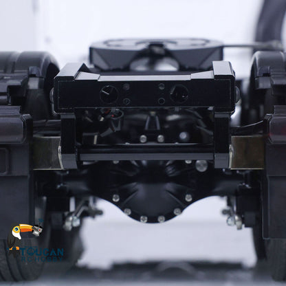 TOUCAN 1/14 RC Tractor Truck 6x6 1851 Electric Lorry Trucks Metal Chassis Differential Lock Axles Model