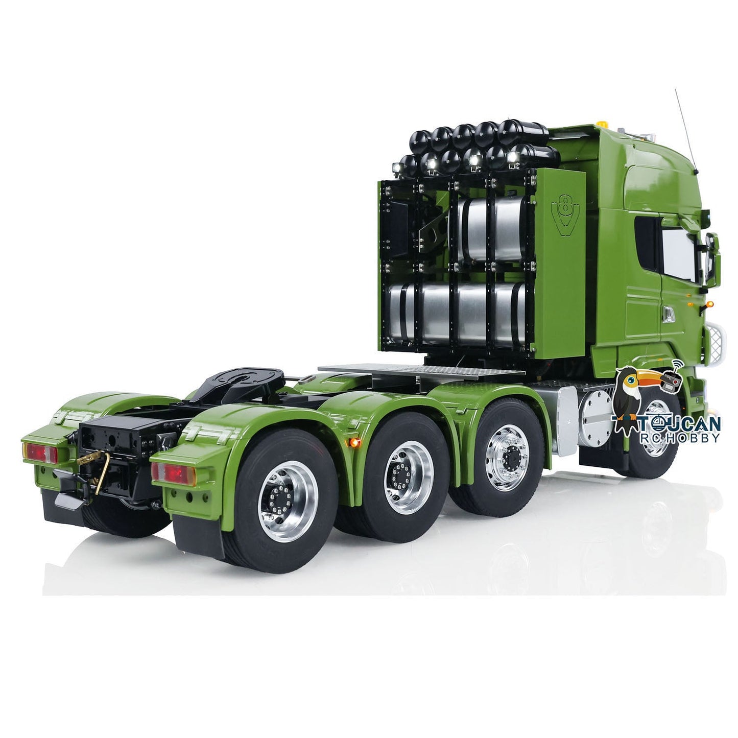 LESU 1/14 8X8 Metall Chassis RC Traktoren Lkw G-6057