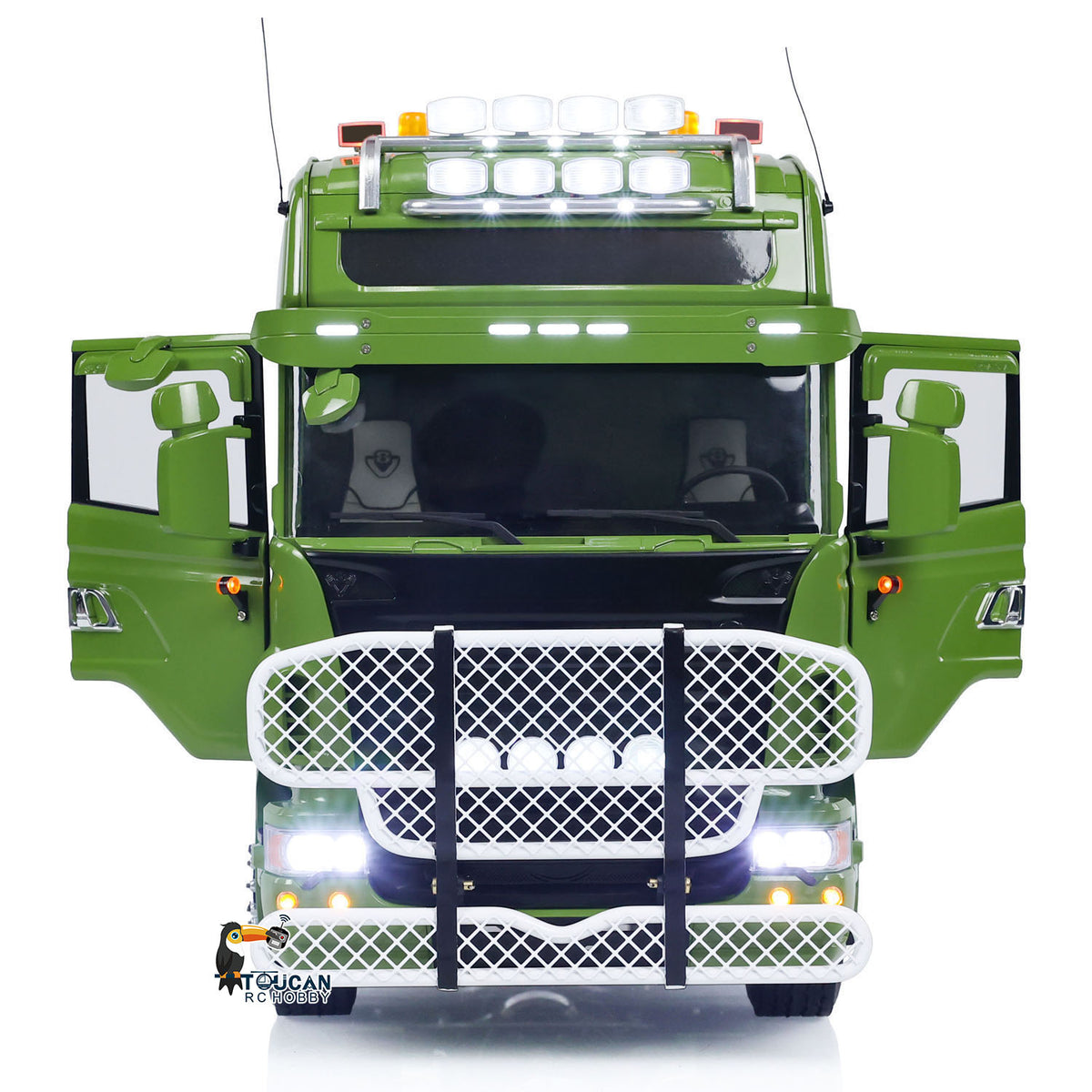 LESU 1/14 8X8 Metall Chassis RC Traktoren Lkw G-6057