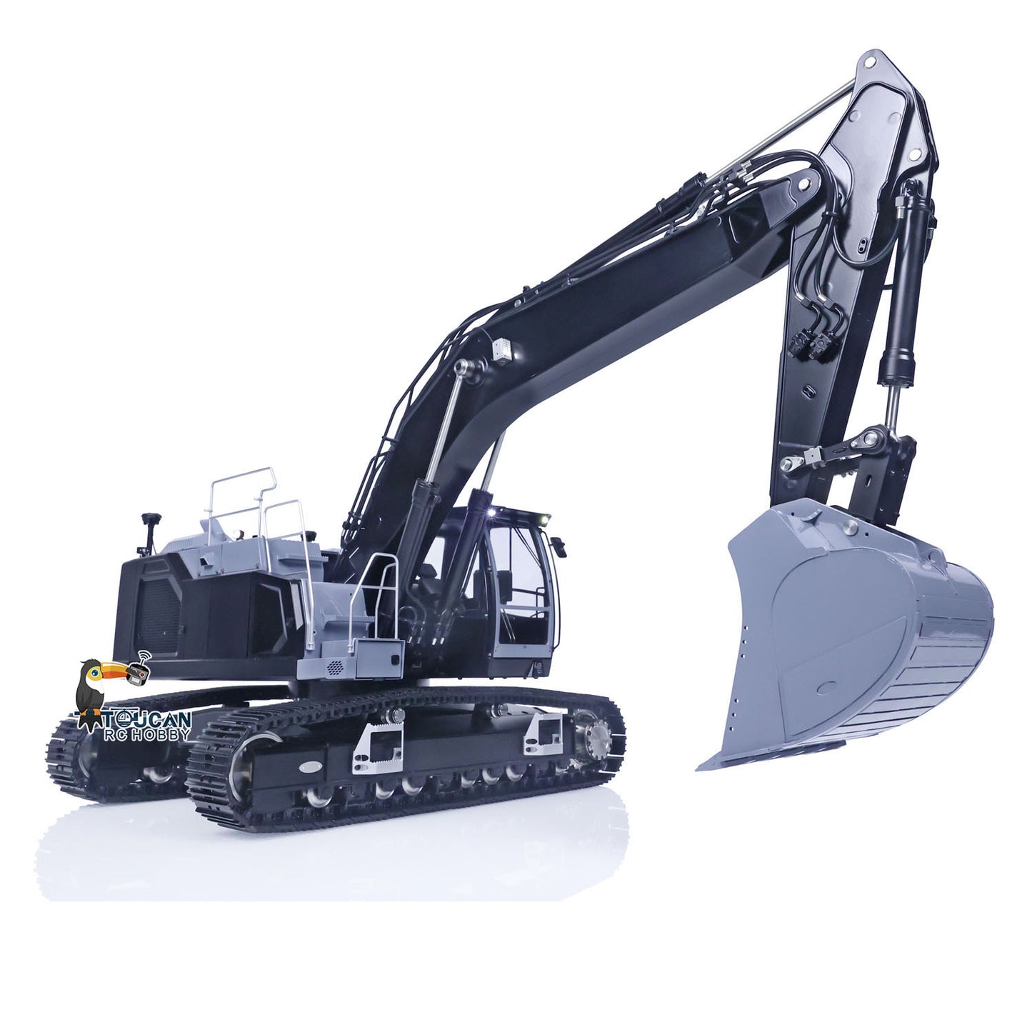 LESU 1/14 Aoue Metal PNP Painted Assembled LR945 Hydraulic RC Excavator Digger B0016