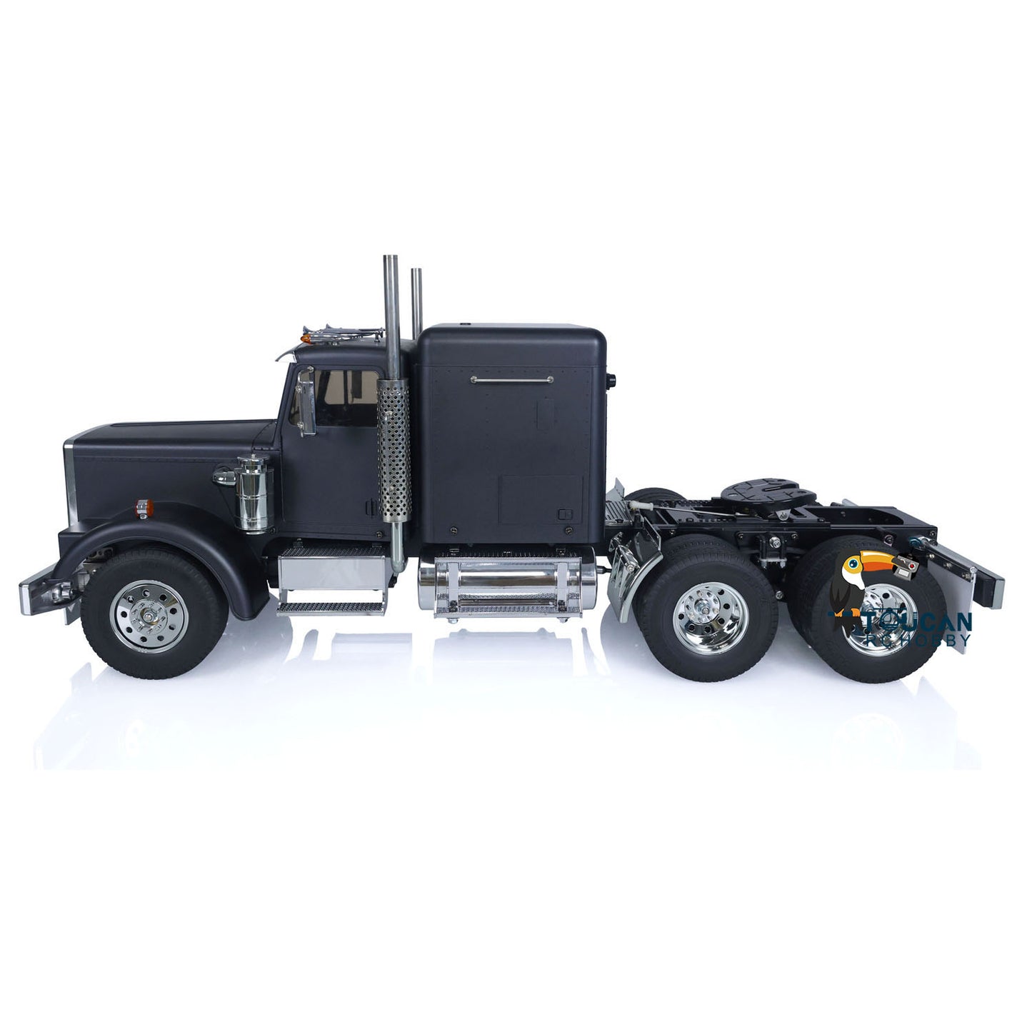 Camion tracteur télécommandé TAMIYA 1/14 6*4 56336 Noir RTR