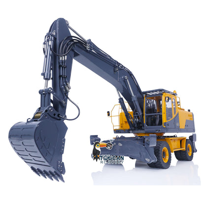 LESU 1/14 RC Metal Hydraulic Aoue ET30H Wheeled Excavator A0006