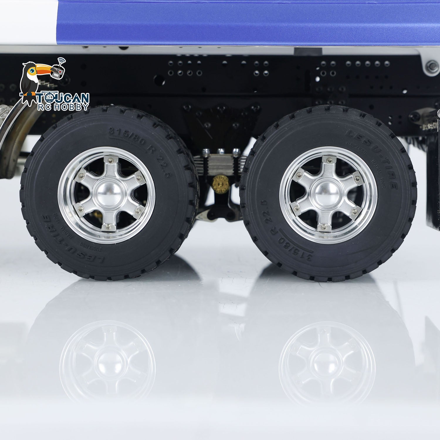 1/14 RC Dump Truck 56344 Tipper 6x6 2-Speed Light Sound