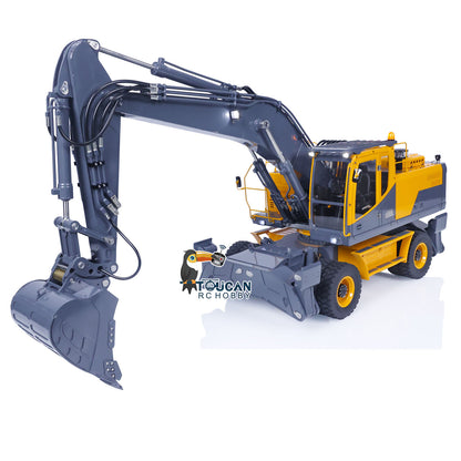 LESU 1/14 RC Metal Hydraulic Aoue ET30H Wheeled Excavator A0006