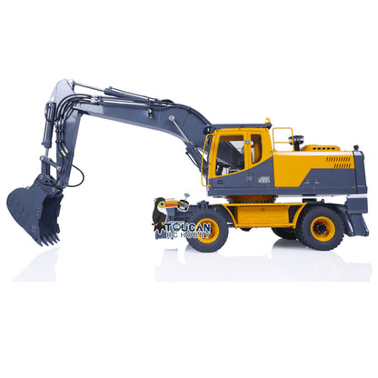 LESU 1/14 RC Metal Hydraulic Aoue ET30H Wheeled Excavator A0006