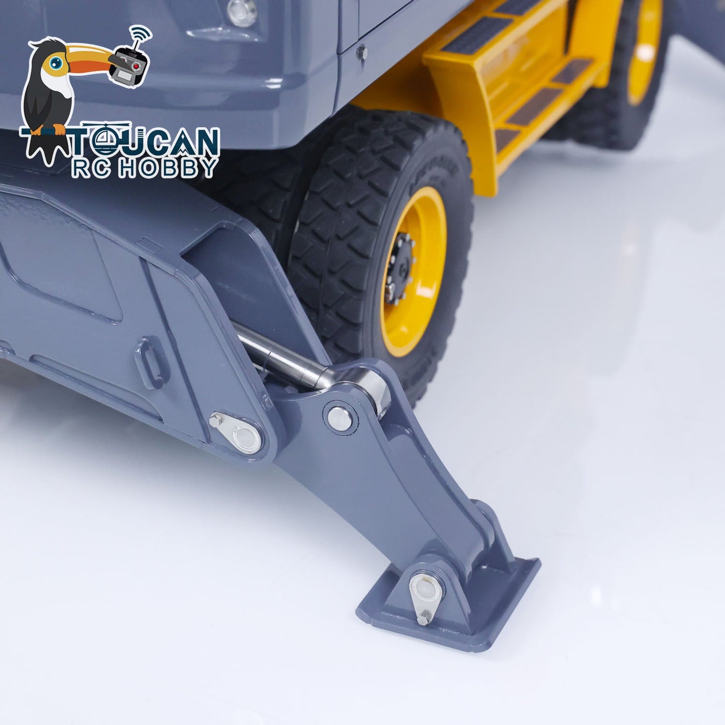 IN STOCK LESU 1/14 AOUE ET30H RC Metal Hydraulic Wheeled Excavator A0006