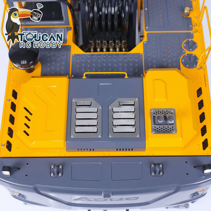 IN STOCK LESU 1/14 AOUE ET30H RC Metal Hydraulic Wheeled Excavator A0006