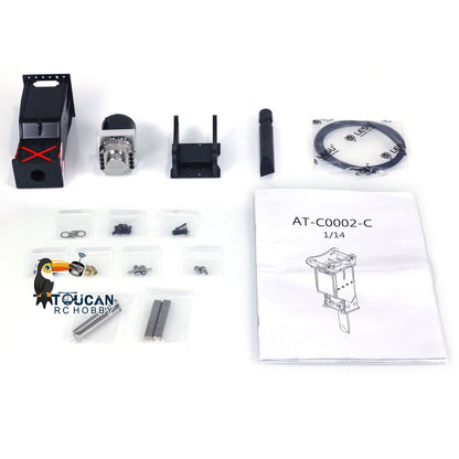 Metall LESU Hydraulische Teile für 1/14 ET35 RC Bagger B0006