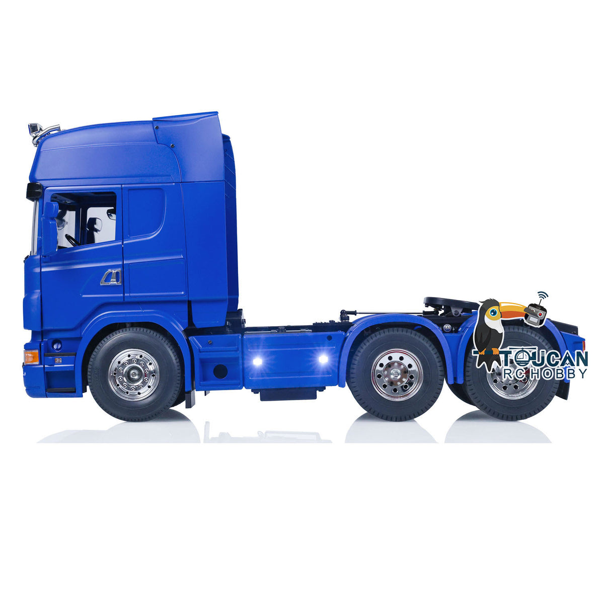 HHRC 6X4 RC Tractor Truck 1/14 Flysky I6S RTR Remote Control Car Sound Light Battery