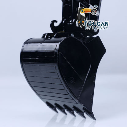 LESU 1/14 Aoue Metal Painted Assembled LR945 Hydraulic RC Excavator Digger B0016 With Quick Connector Coupler