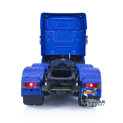HHRC 6X4 RC Tractor Truck 1/14 Flysky I6S RTR Remote Control Car Sound Light Battery