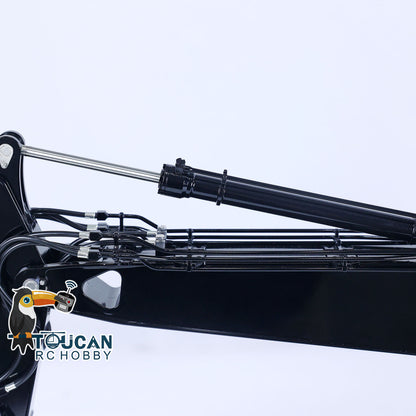 LESU LR945 Metal 1/14 Hydraulic RC Excavator Model With FlySky PL18EV Lite Radio System 7CH Reversing Valves for Construction Vehicle Enthusiast