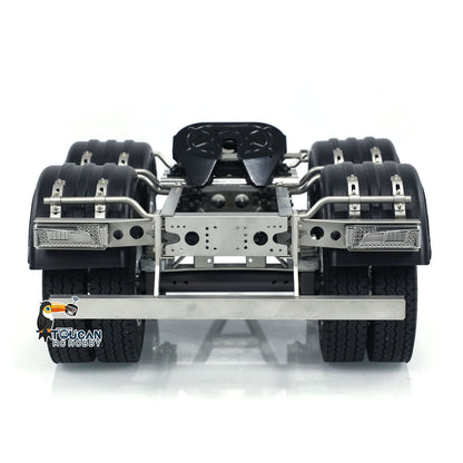 2 Axles 1/14 Metal Trailer with Fifth-wheel Traction