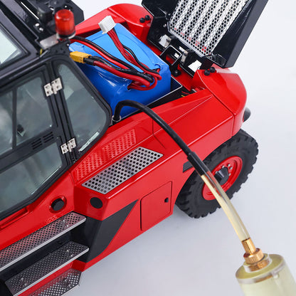 Kabolite K180-100 1/14 4X2 RWD Remote Control Hydraulic Forklift 3-Way Vavles RTR Flysky ST8 Radio Light System Sound Battery