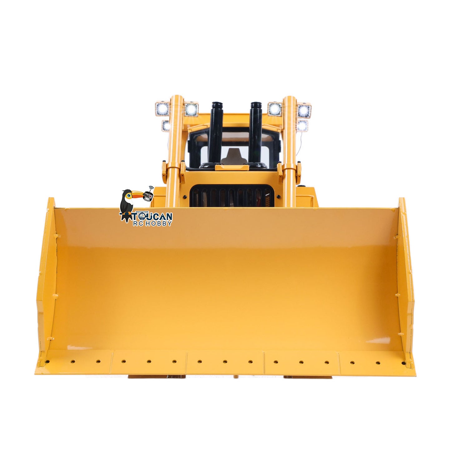 Fast Shipping 1/14 JDM-98 DXR2 Metal RC Hydraulic Bulldozer Radio Control Dozer 201 New Sound Module