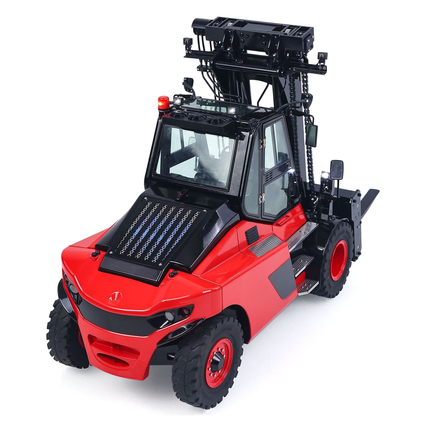 Kabolite K180-100 1/14 4X2 RWD Remote Control Hydraulic Forklift 3-Way Vavles RTR Flysky ST8 Radio Light System Sound Battery