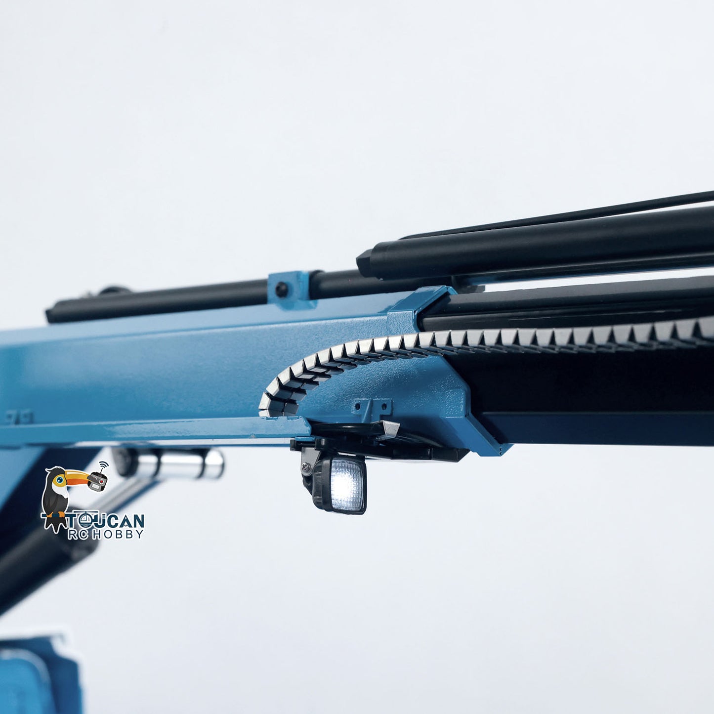 10x10 Metal Chassis 770S 1/14 RC Hydraulic Dump Truck Crane Full Tipper Machine