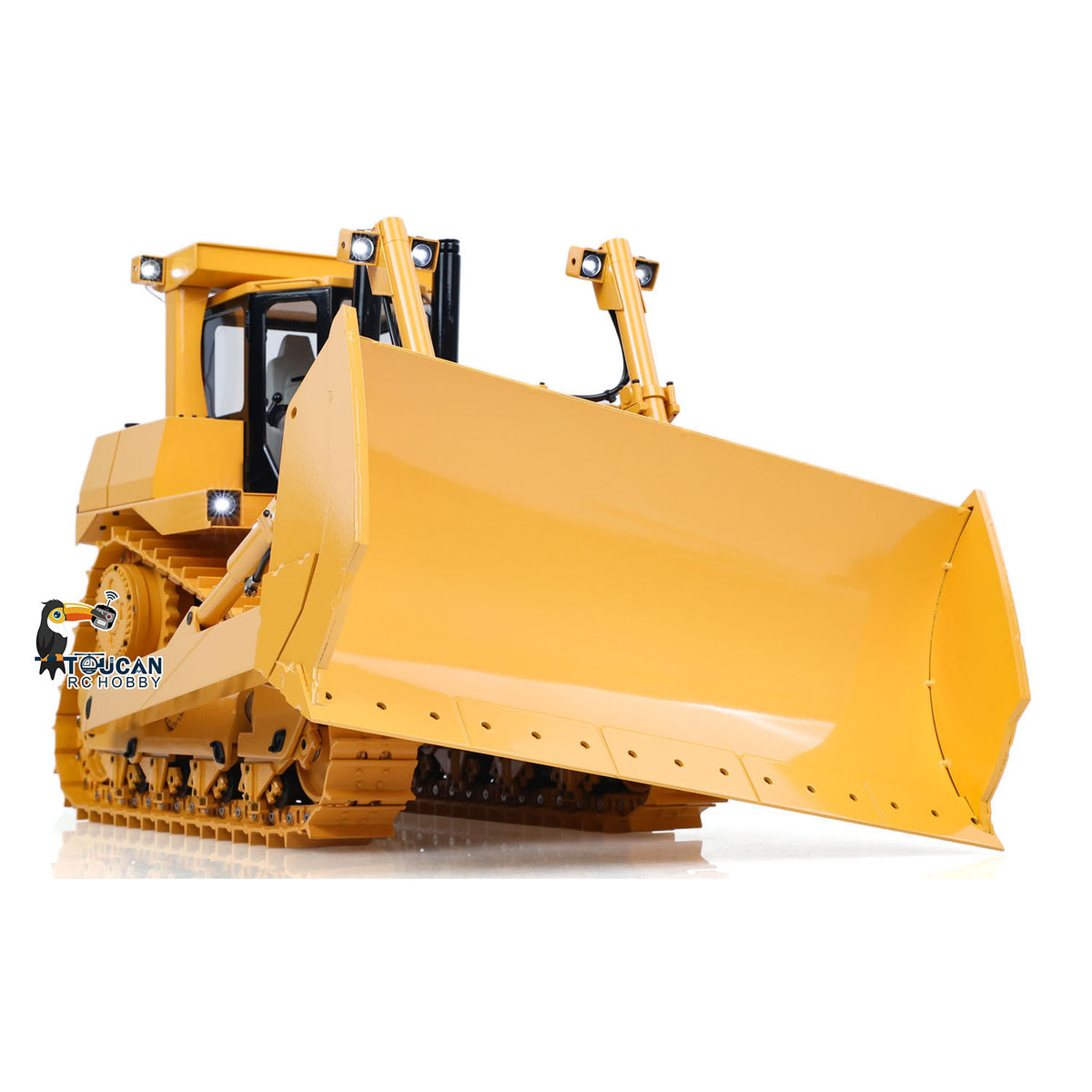 EN STOCK JDM-98 1/14 JDMODEL PNP DXR2 Bulldozer RC hydraulique en métal