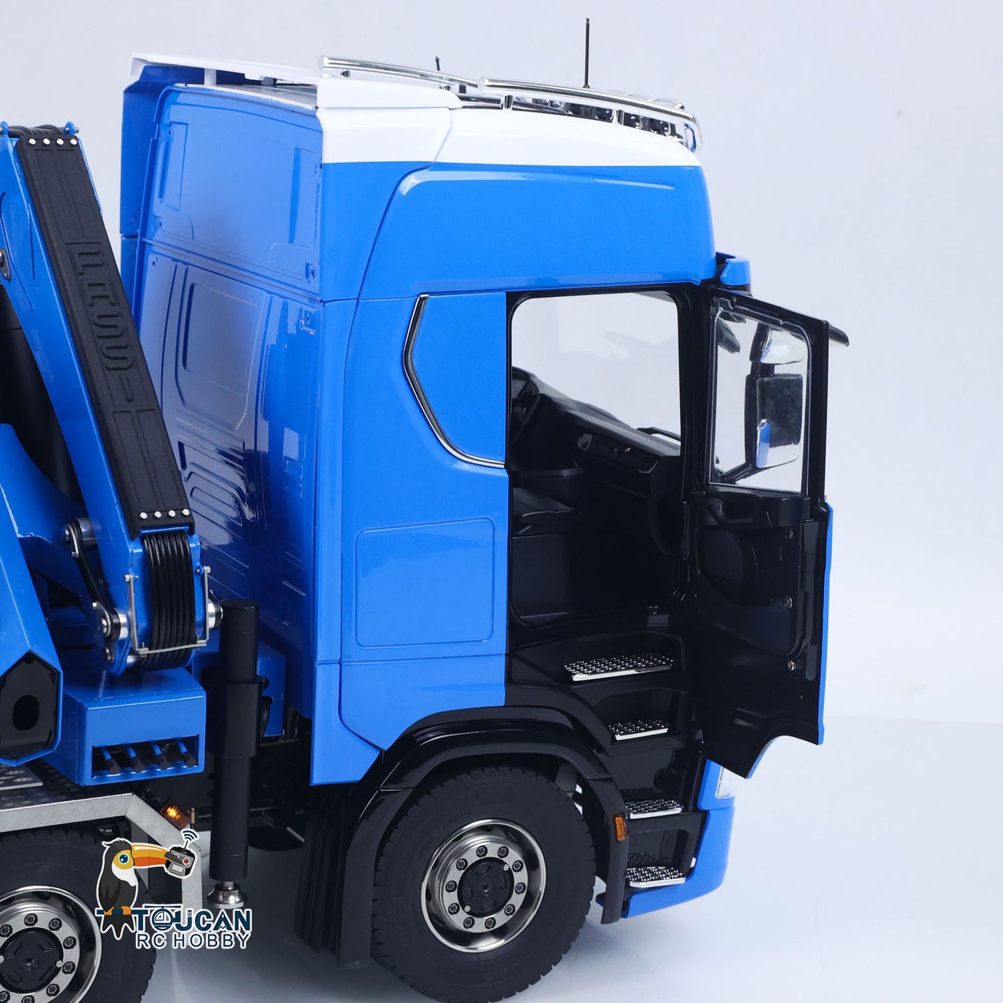 10x10 Metal Chassis 1:14 Hydraulic Crane RC Dumper 770S RTR Full Dump Truck Car