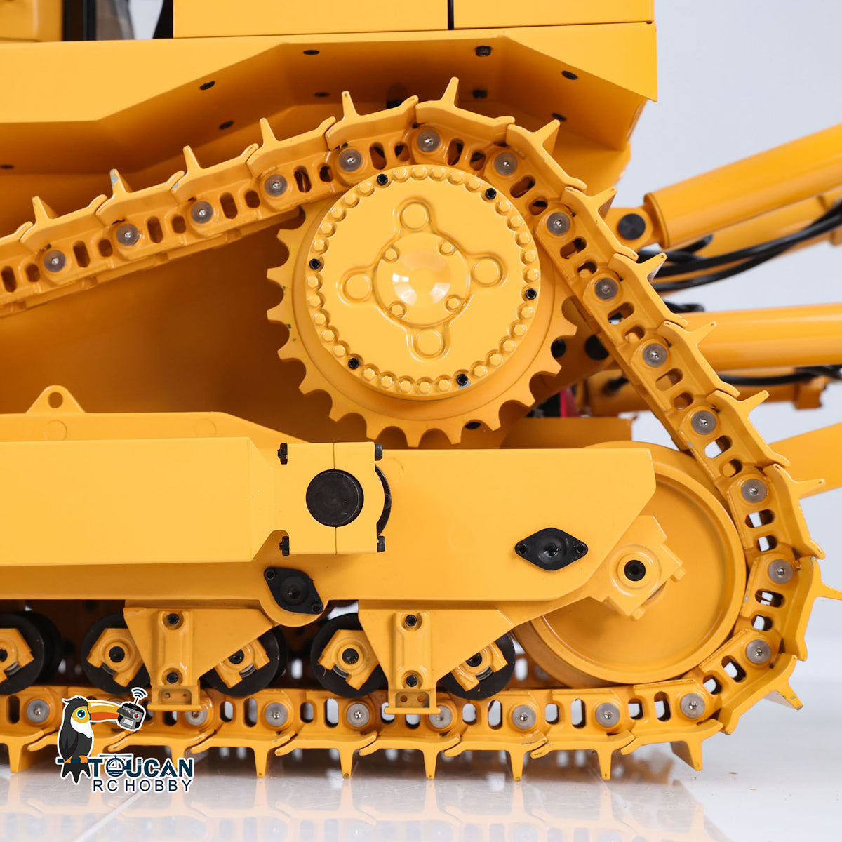 EN STOCK JDM-98 1/14 JDMODEL PNP DXR2 Bulldozer RC hydraulique en métal