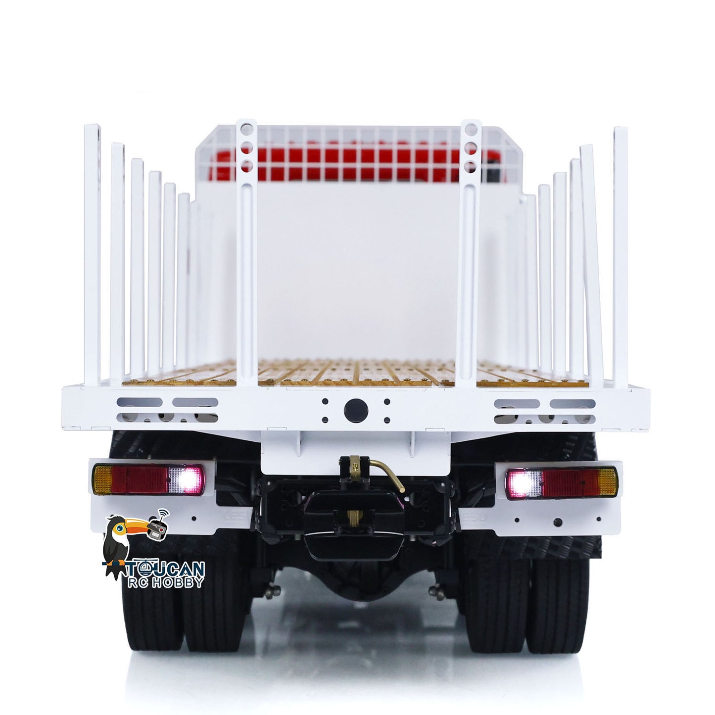 LESU 6x4 1/14 RC Timber Truck RTR Flatbed Lorry Trailer Car