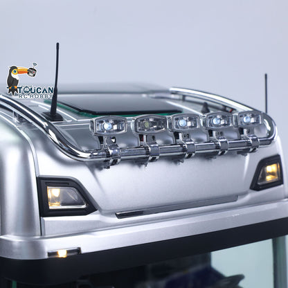 Fast Shipping 1/14 KABOLITE RC Tractor Car 770S 100 6x6 Romote Control Truck 2Speed Gearbox Differential Lock Vehicle 6WD Sound Light Model