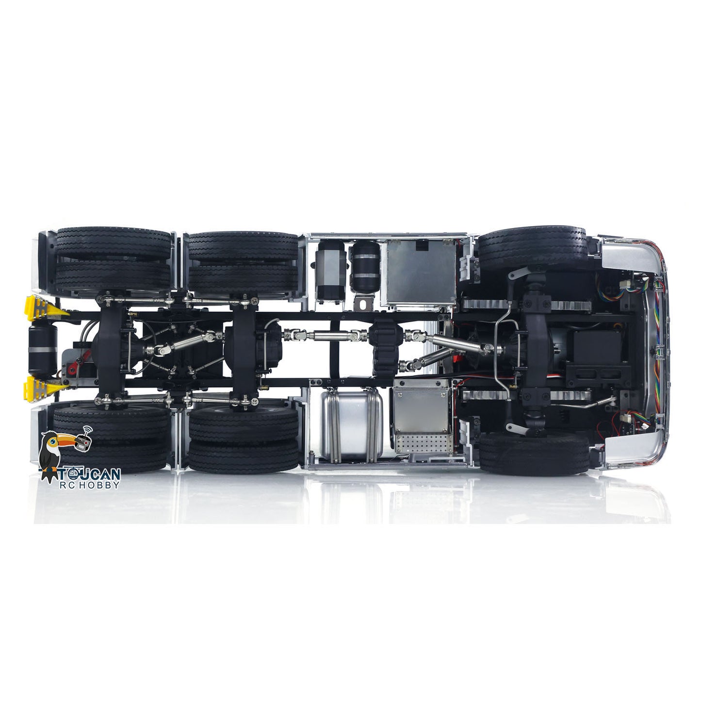 US STOCK 1/14 KABOLITE RC Tractor Car 770S 100 6x6 Romote Control Truck 2Speed Gearbox Differential Lock Vehicle 6WD Sound Light Model