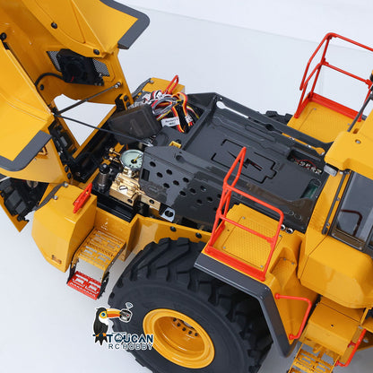 LESU L220H 1/14 Metal RC Hydraulic Wheel Loader A0013 PNP/RTR/KIT 4WD Construction Model Brushless FOC Motor 2 Speed Transmission Light Sound
