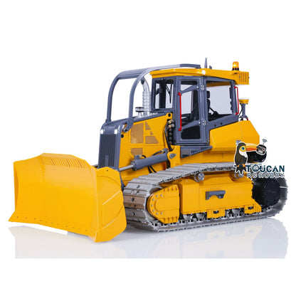 AUF LAGER 1/14 LESU Aoue 850K RC Hydraulische Planierraupe Schwarz Track Bulldozer