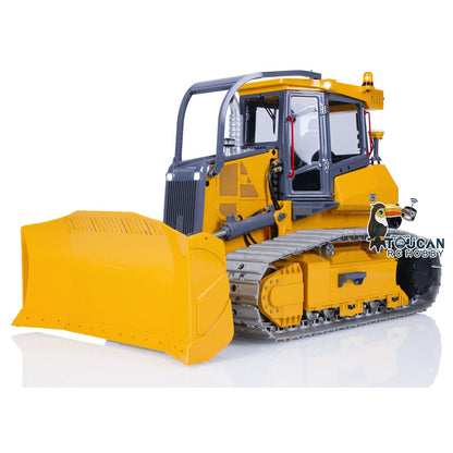 IN STOCK LESU Metal 1/14 RC Hydraulic Dozer Aoue 850K Painted Assembled PNP Bulldozer B0005