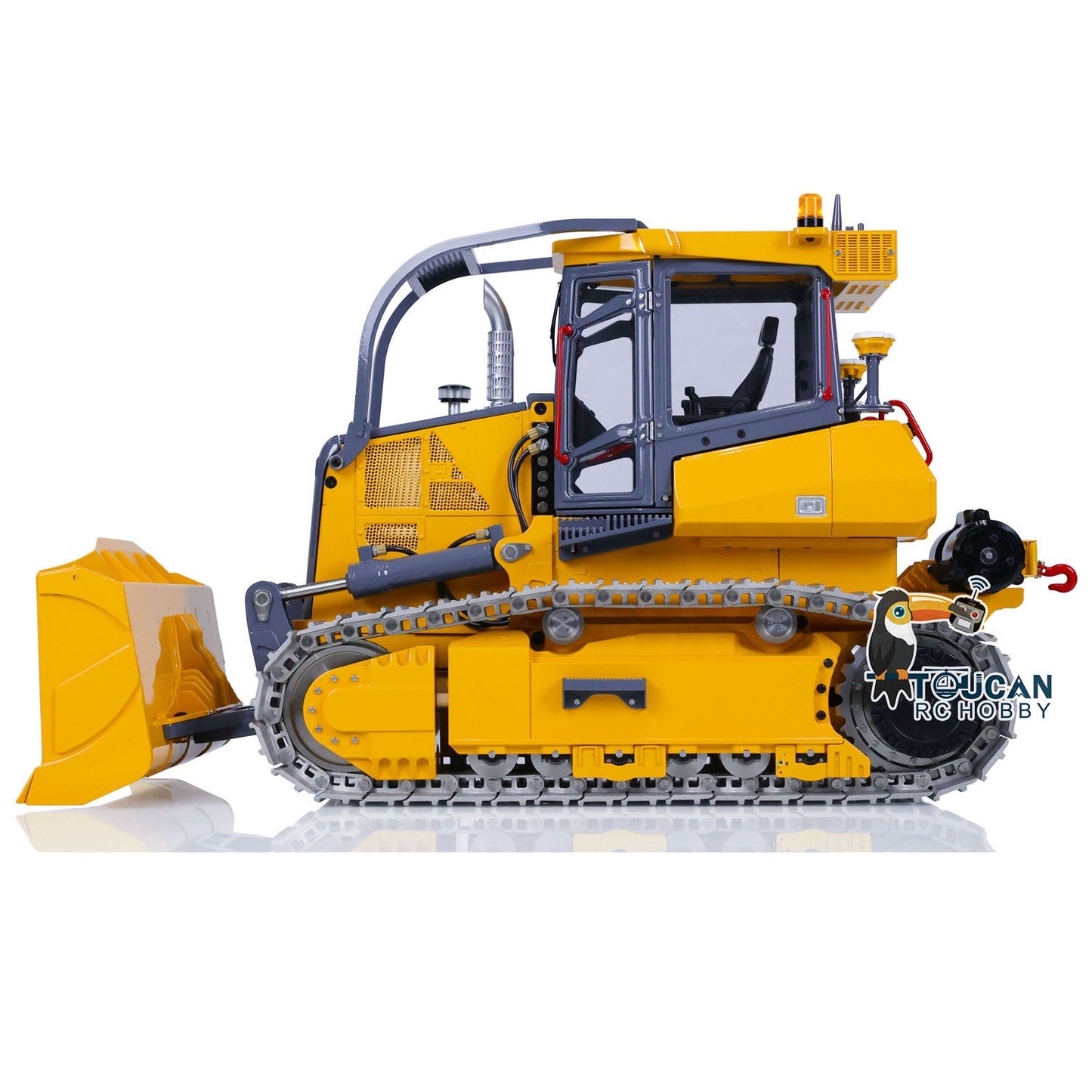 IN STOCK 1/14 LESU Aoue 850K RC Hydraulic Dozer Black Track Bulldozer