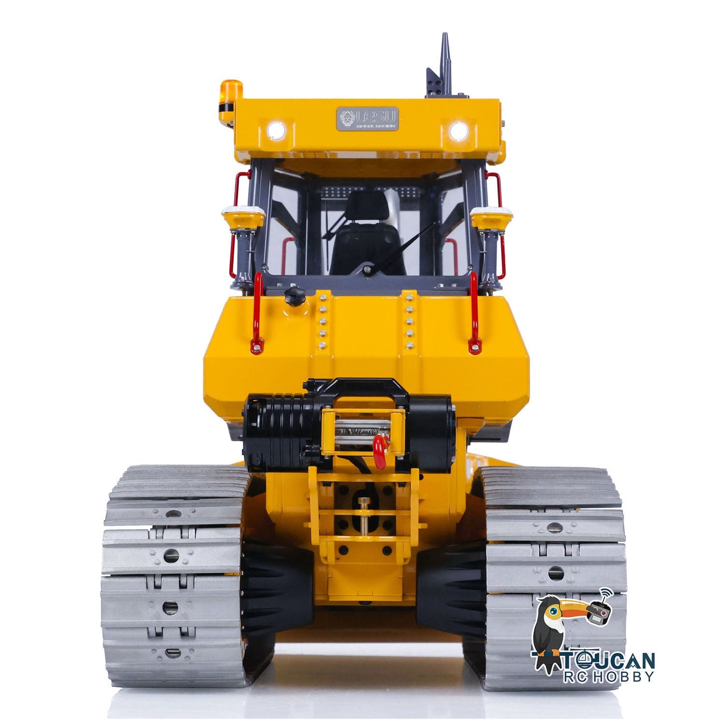 IN STOCK LESU Metal 1/14 RC Hydraulic Dozer Aoue 850K Painted Assembled PNP Bulldozer B0005