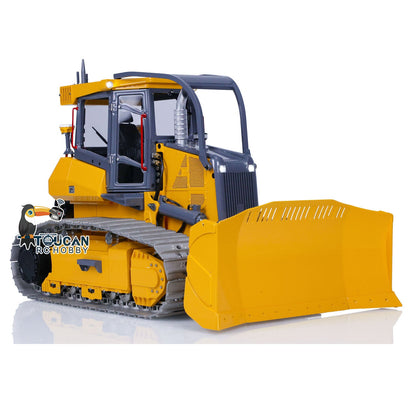 IN STOCK LESU Metal 1/14 RC Hydraulic Dozer Aoue 850K Painted Assembled PNP Bulldozer B0005