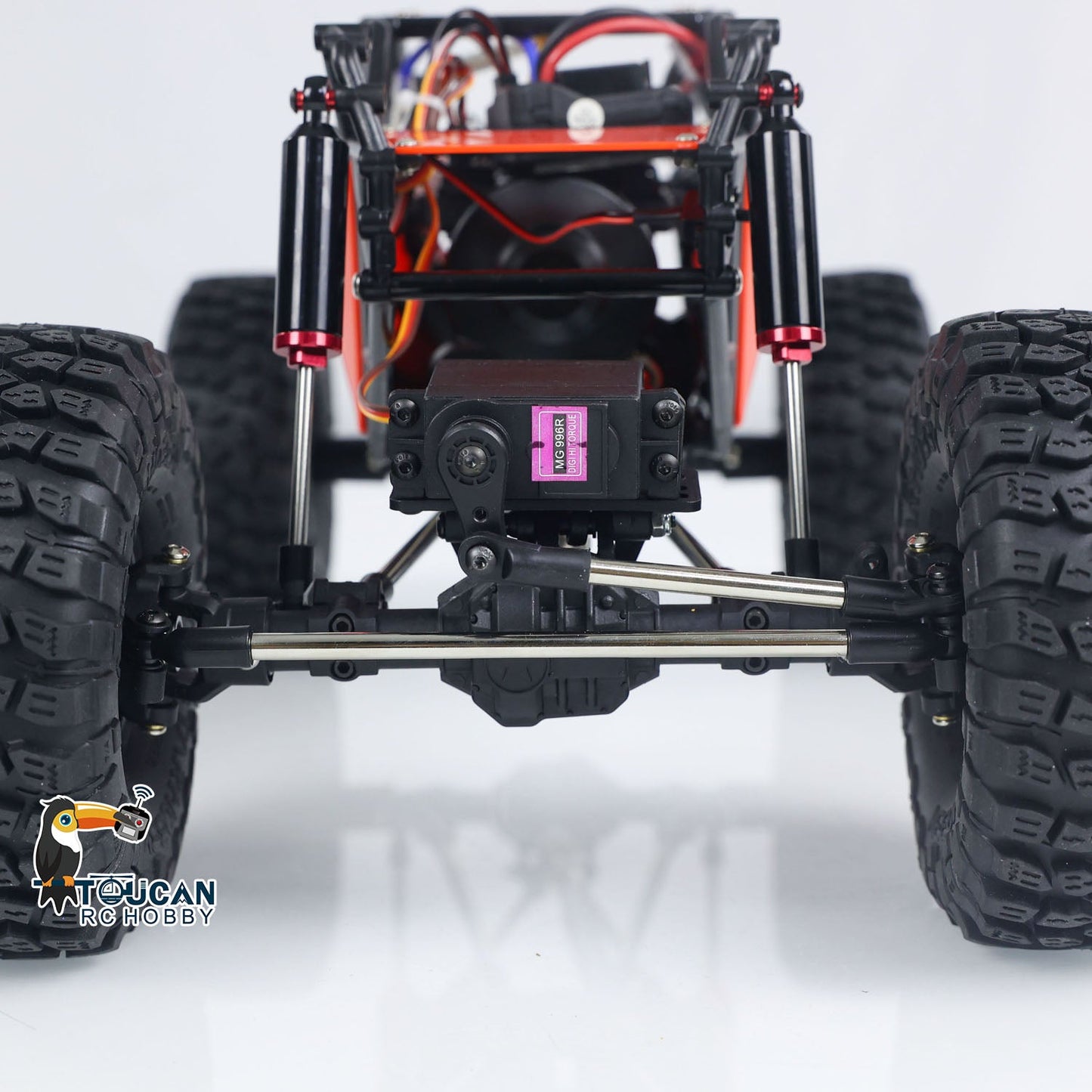 1/10 Scale 4*4 RC Off-road Truck RTR DIY Model