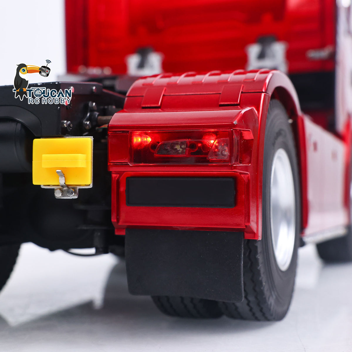 US Stock Kabolite K770S-100 1/14 4x2 RC Tractor Truck RTR with 2-Speed Transmission FS L12 Remote Controller LED Lights Sound System