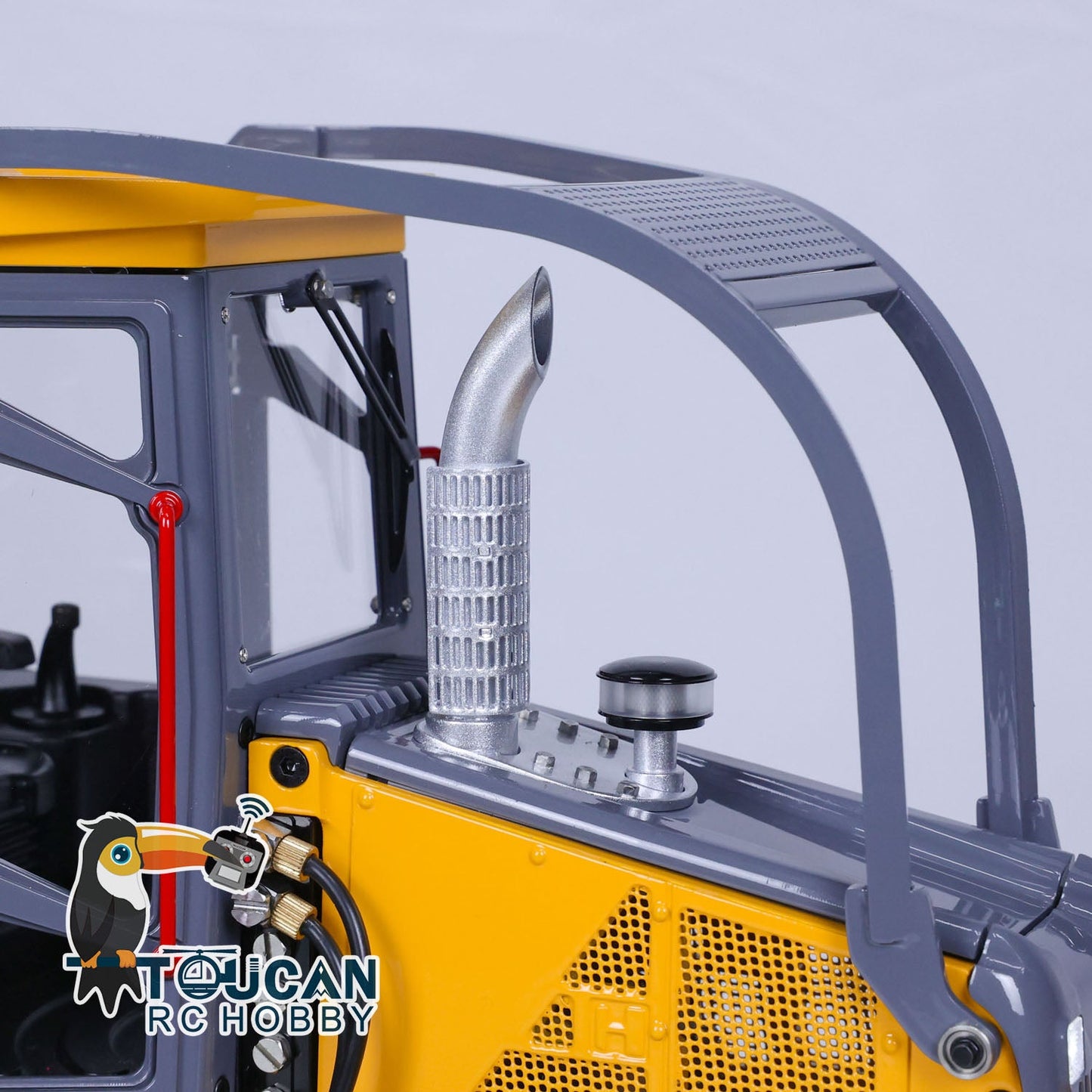 AUF LAGER 1/14 LESU Aoue 850K RC Hydraulische Planierraupe Schwarz Track Bulldozer