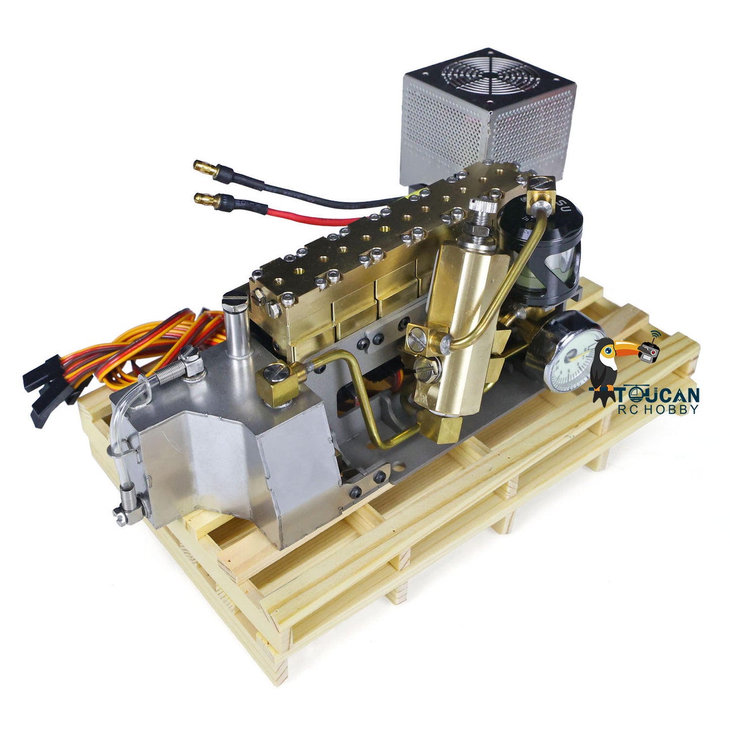 LESU 1/14 Aoue LD160S RC Unassembled Metal Hydraulic Forklift A0014