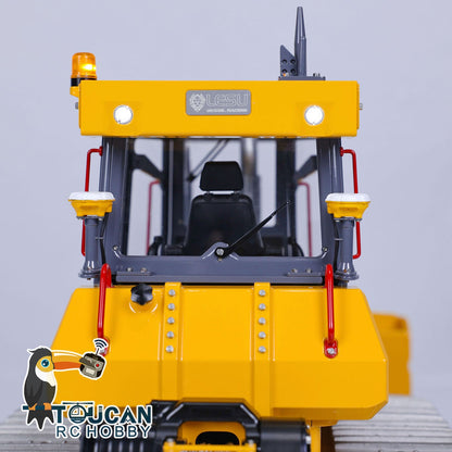 IN STOCK 1/14 LESU Aoue 850K RC Hydraulic Dozer Black Track Bulldozer