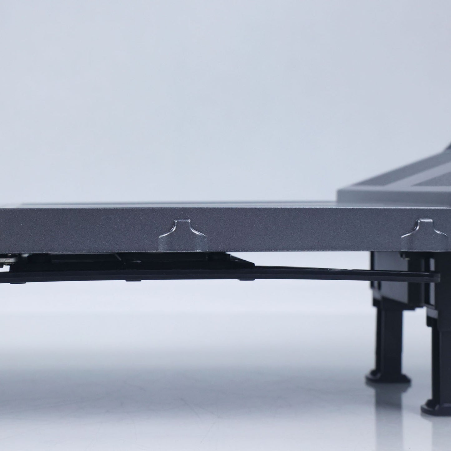US STOCK 73.5CM Plastic Semi Trailer Flatbed 1502 for 1/18 Remote Control Tractor Truck HUINA 1501 Electronic Support Legs Tail Board