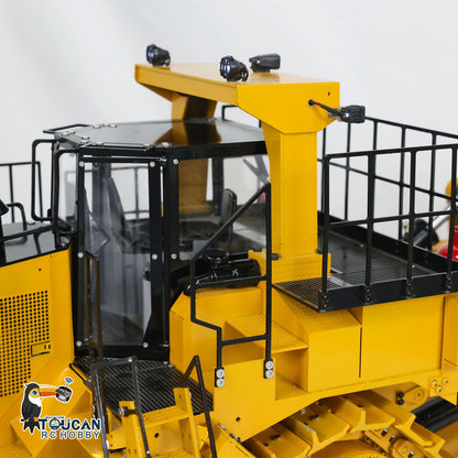 D11T RC-Hydraulik-Bulldozer im Maßstab 1/10, 3 Pflüge, fahrbereit